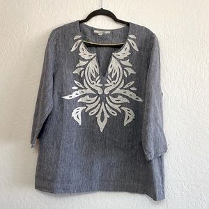 Boden Linen Top Tunic